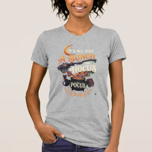 Hokus Pokus Häxkvast Svart Katt Magisk Kittel H T Shirt