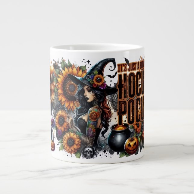 “Hokus Pokus Magiska Vibrationer” Jumbo Mugg (Framsidan)