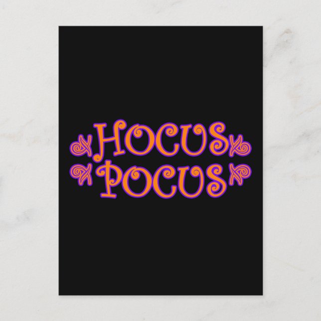 Hokus Pokus Vykort (Framsida)