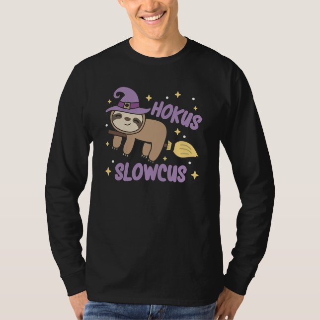 Hokus Slowcus - Fault Witch Halloween Costume T Shirt (Framsida)