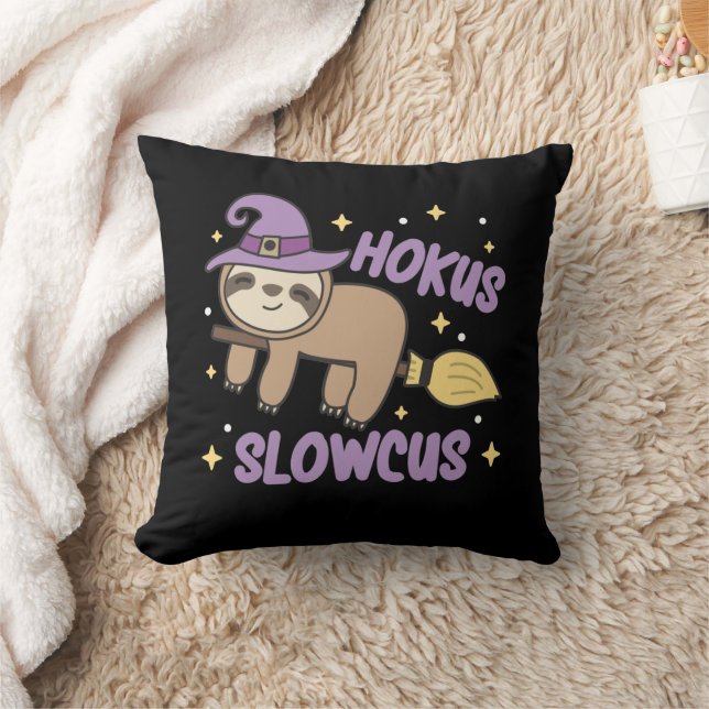 Hokus Slowcus - Fault Witch Halloween Costume Thro Kudde (Filt)