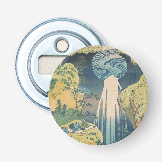 Hokusai Amida Falls Japan Vattenfall  Flasköppnare (Framsidan)