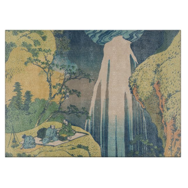 Hokusai Amida Falls Japan Waterfall (Framsidan)