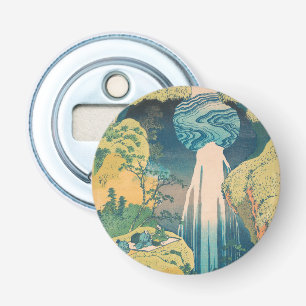 Hokusai Amida Falls Japan Waterfall Flasköppnare