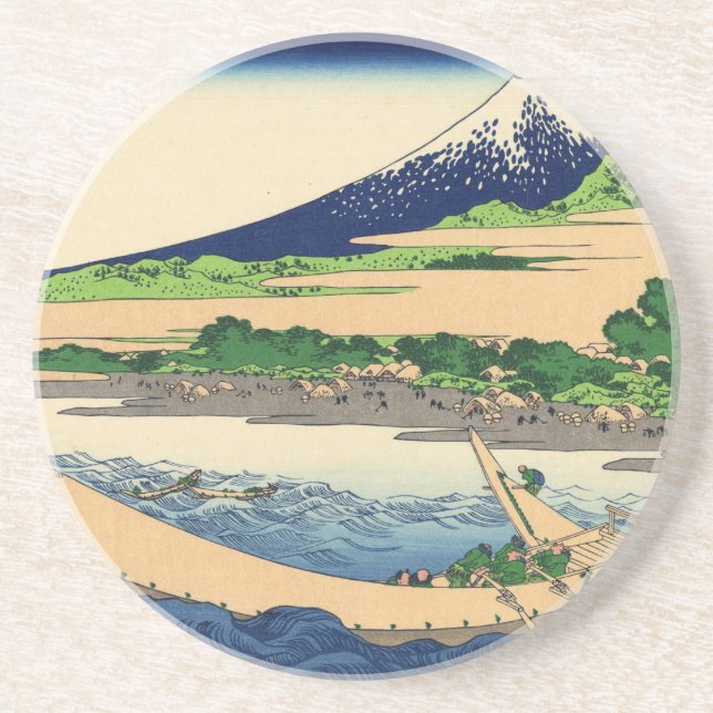 Hokusai Art målningsberg Underlägg (Framsidan)