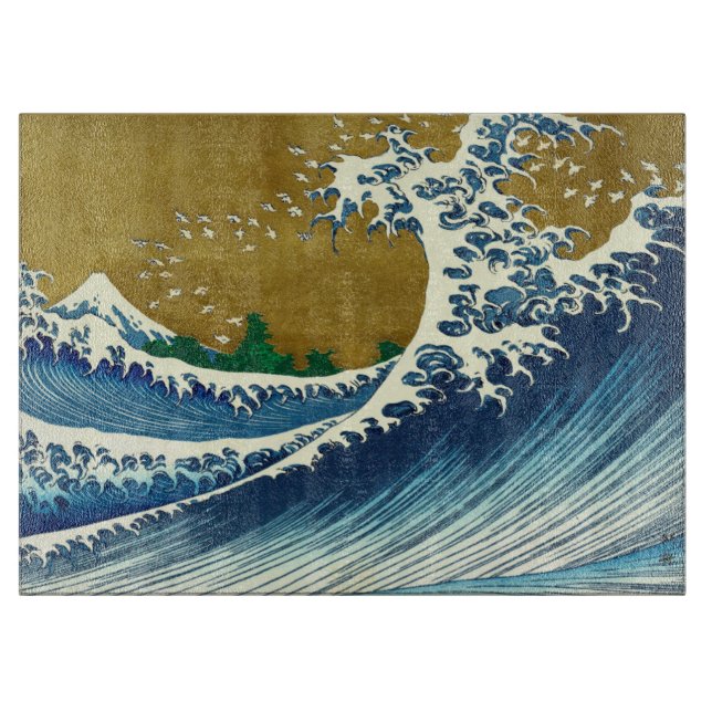 Hokusai Big Wave Japan Art (Framsidan)