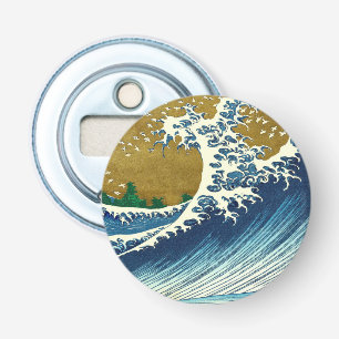 Hokusai Big Wave Japan Art Flasköppnare