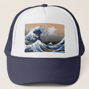Hokusai, "Den Underbara vågen av Kanagawa" Keps