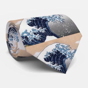 Hokusai, den Underbara vågen av Kanagawa Slips