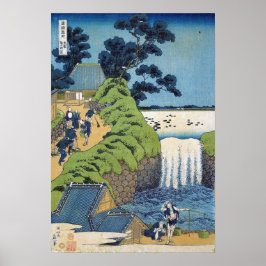 Hokusai - Fall av Aoiga Oka Poster