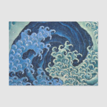Hokusai Feminina Våg Vintage Ocean