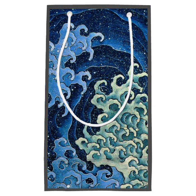 Hokusai Feminina Våg Vintage Ocean  (Framsidan)