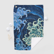 Hokusai Feminina Våg Vintage Ocean