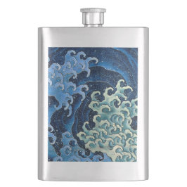 Hokusai Feminina Våg Vintage Ocean Fickplunta
