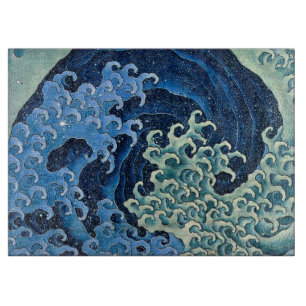 Hokusai Feminine Wave Vintage Ocean