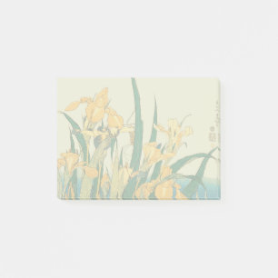 Hokusai grashopper och iris Japan Post-it Block