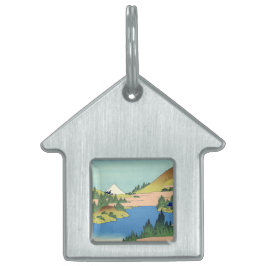 Hokusai Hakone Sjö i Sagami-provinsen ID-bricka Husdjur