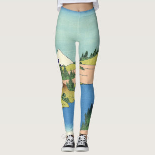 Hokusai Hakone Sjö i Sagami-provinsen Leggings