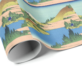 Hokusai Hakone Sjö i Sagami-provinsen Presentpapper