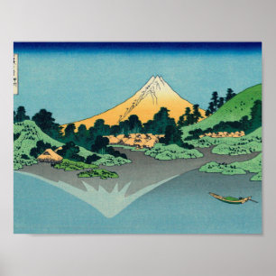 Hokusai Katsushika - berget Fuji Poster