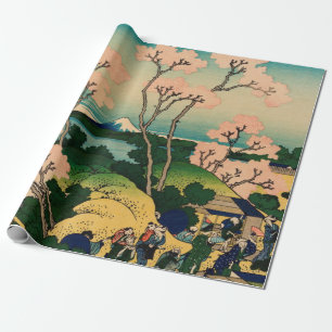 Hokusai Katsushika - Goten-Yama-Backe, Shinagawa Presentpapper