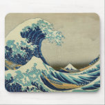 Hokusai Katsushika - Underbarare våg Musmatta<br><div class="desc">Hokusai Katsushika - Underbarare våg av Kanagawa</div>