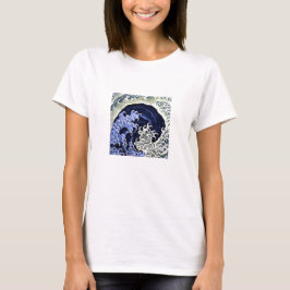Hokusai kvinna tee