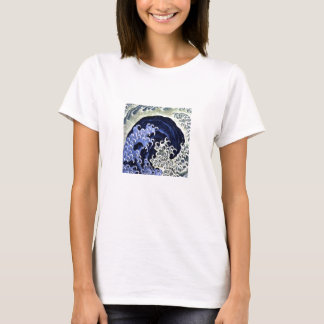 Hokusai kvinna tee