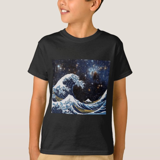 Hokusai & LH95 T-shirt (Framsida)