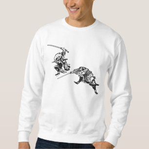 Hokusai mangasamurai 2 lång ärmad tröja