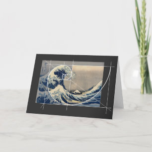 Hokusai möter Fibonacci, version Kort