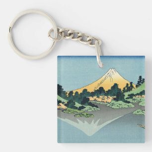 Hokusai Mount Fuji reflekteras i Lake Kawaguchi