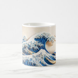 Hokusai "Stora Vågen" Papperskonst-stil Mugg | 11o