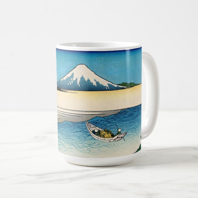 Hokusai - Tama-floden i provinsen Musashi Kaffemugg (Framsida höger)