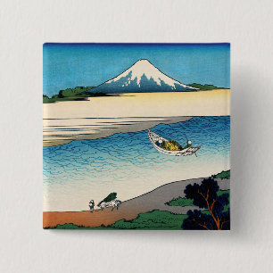 Hokusai - Tama-floden i provinsen Musashi Knapp