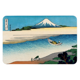 Hokusai - Tama-floden i provinsen Musashi Magnet