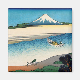 Hokusai - Tama-floden i provinsen Musashi Magnet