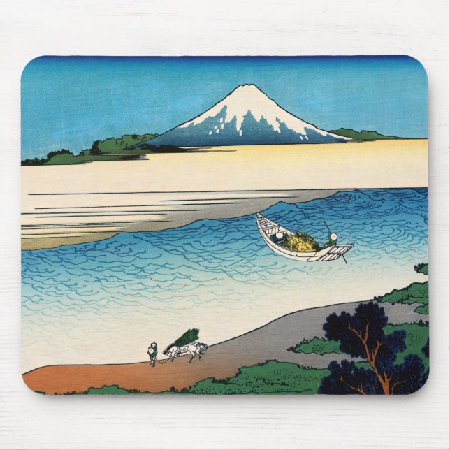 Hokusai - Tama-floden i provinsen Musashi Musmatta (Framsidan)