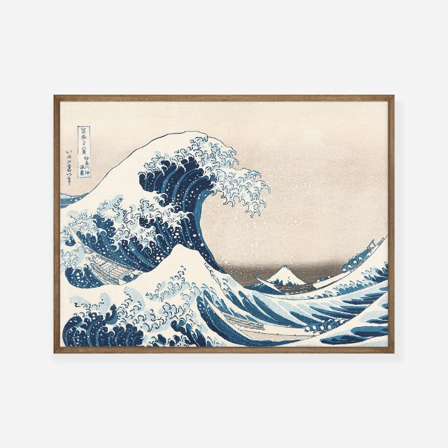 Hokusai Underbar våg av Kanagawa Painting Art Skri Poster (Skapare uppladdad)