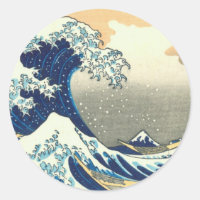 Hokusai underbar våg