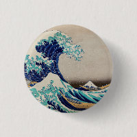 Hokusai Underbar Wave av Kanagawa. Vintage japan a