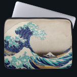 Hokusai Underbar Wave av Kanagawa. Vintage japan a Laptop Fodral<br><div class="desc">Katsushika Hokusai "Den Underbara vågen av Kanagawa" laptop sleeve. Vintage japan-illustration.</div>