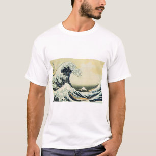 Hokusai Underbar Wave Manar-Shirt T Shirt