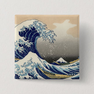 Hokusai: Underbaren vinkar av Kanagawa Knapp
