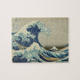 Hokusai: Underbaren vinkar av Kanagawa Pussel