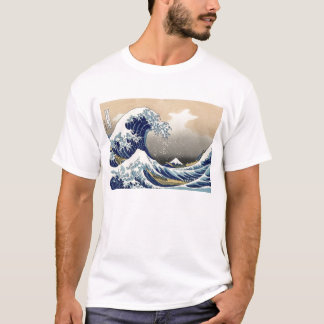 Hokusai: Underbaren vinkar av Kanagawa Tee Shirt