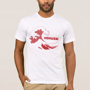 Hokusai - underbaren vinkar t shirt