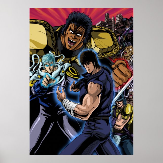 Hokuto no ken poster (Framsidan)