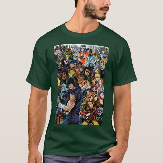 Hokuto no Ken T Shirt (Framsida)