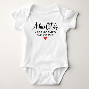 Hola Abuelitos Spanska Graviden Meddelande T Shirt